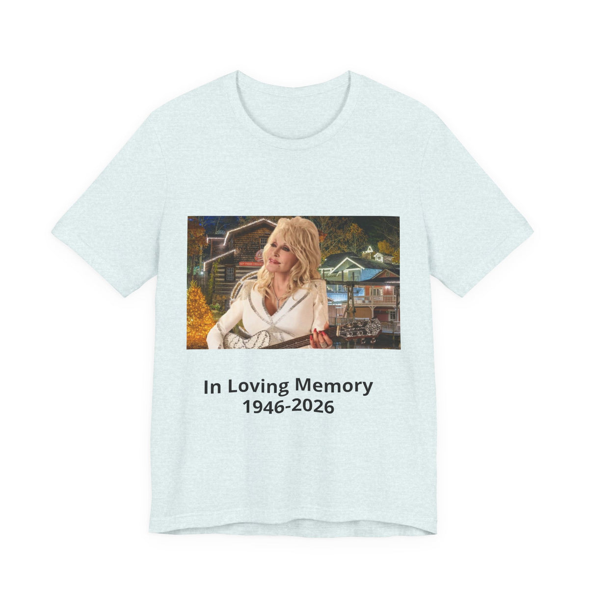 Memorial Photo Tee — "In Loving Memory 1946–2026"