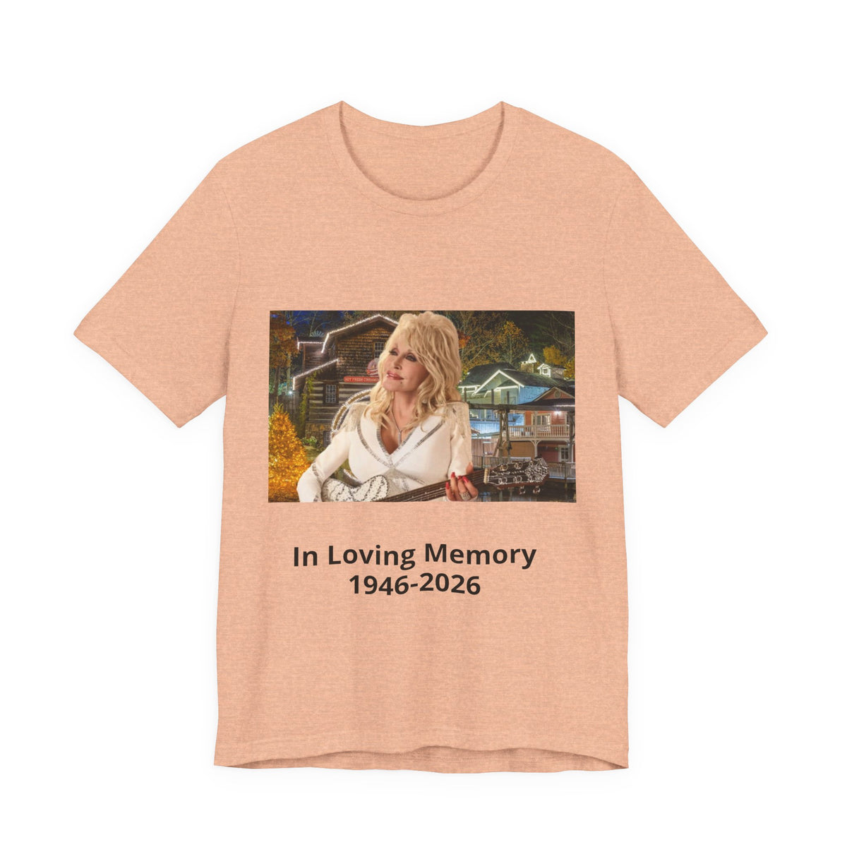 Memorial Photo Tee — "In Loving Memory 1946–2026"