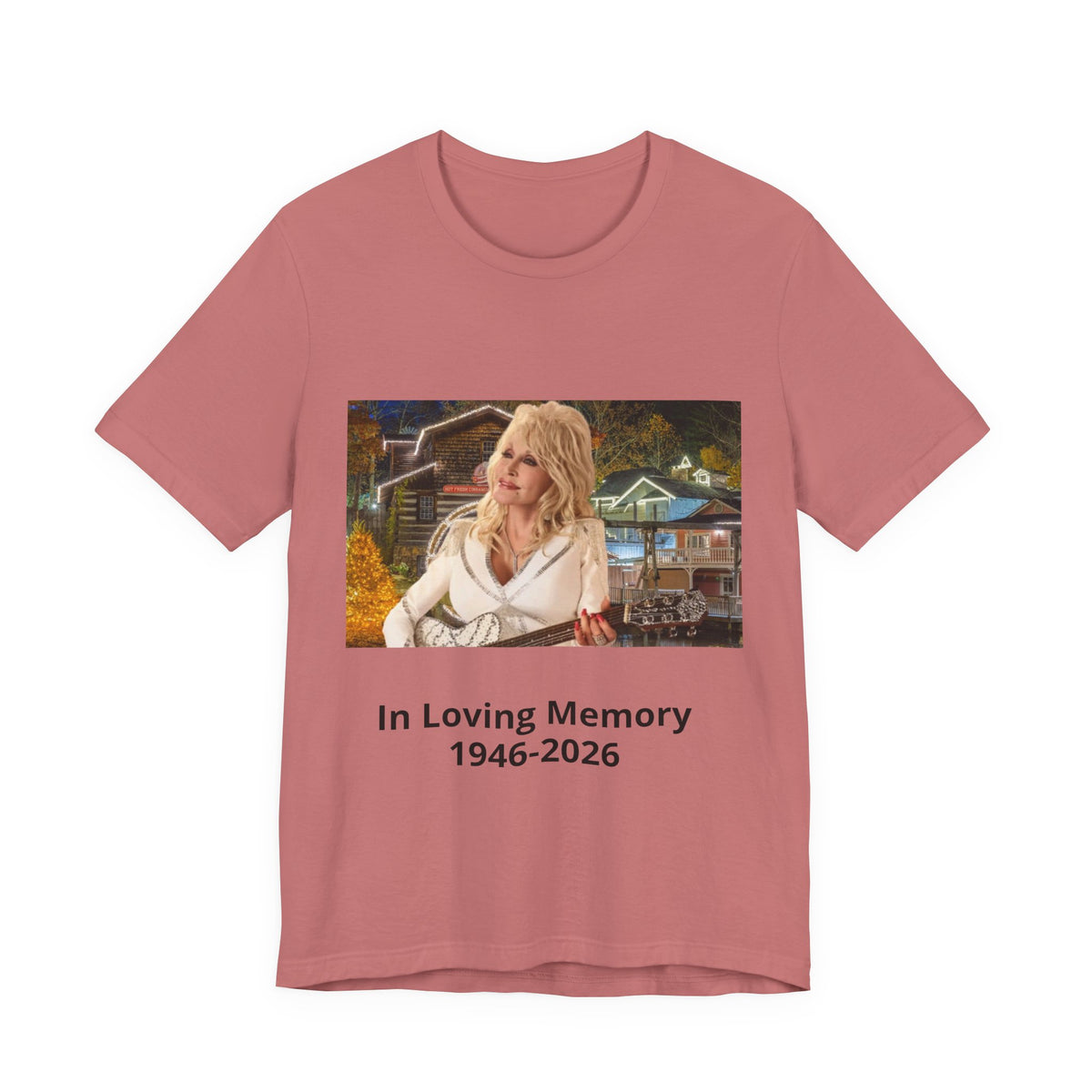 Memorial Photo Tee — "In Loving Memory 1946–2026"