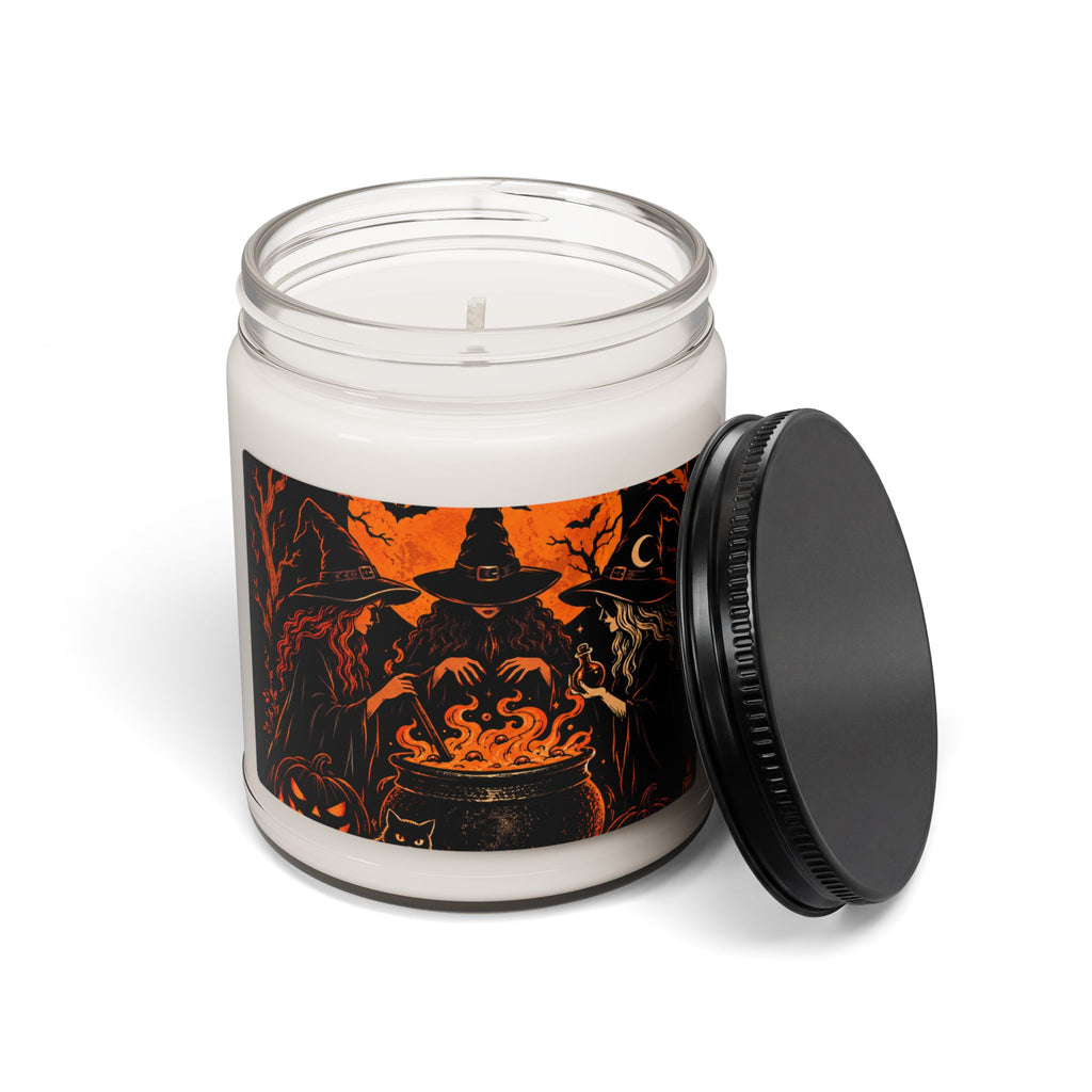 Witch Cauldron Soy Candle — 9oz Halloween Scented Candle
