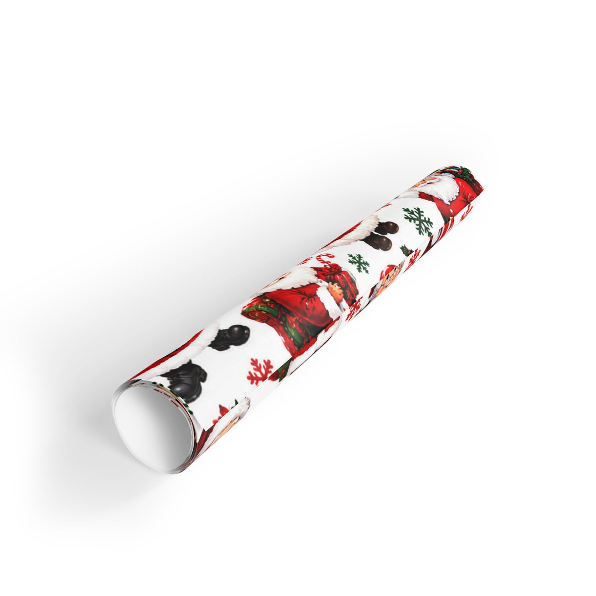 Christmas Santa Pattern Gift Wrapping Paper Roll