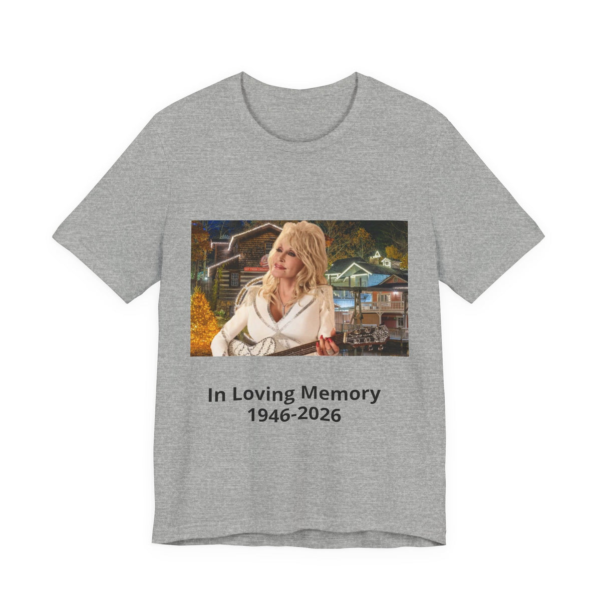 Memorial Photo Tee — "In Loving Memory 1946–2026"