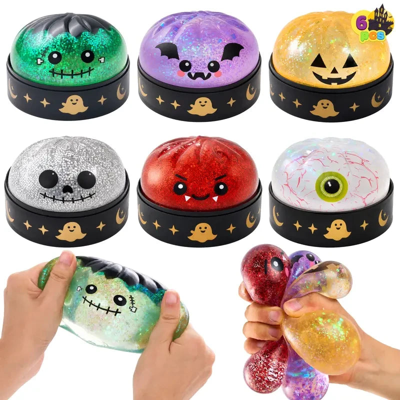 Halloween Monster Squishy Toy Set