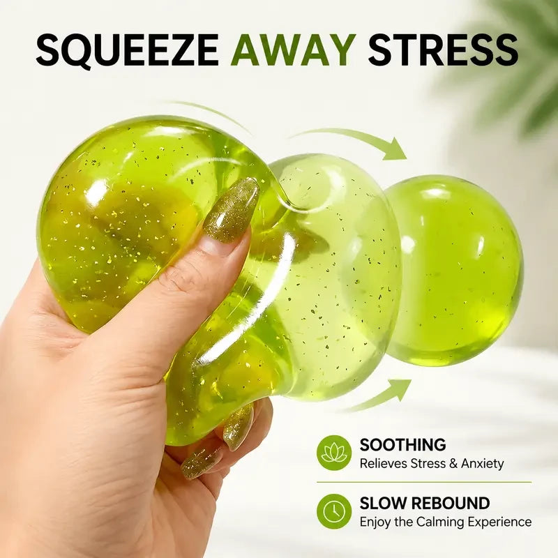 Apple Slow Rising Fidget Toy