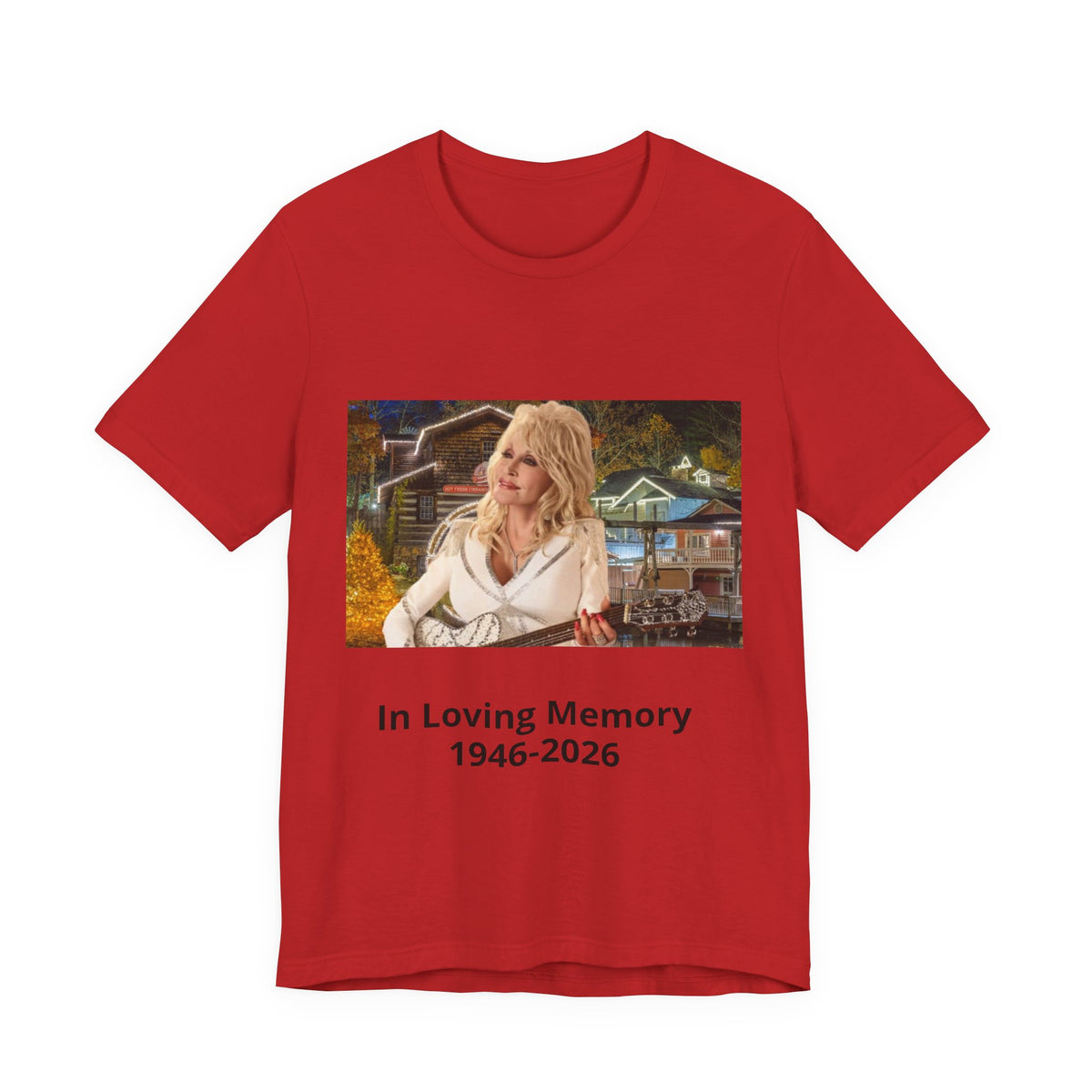 Memorial Photo Tee — "In Loving Memory 1946–2026"