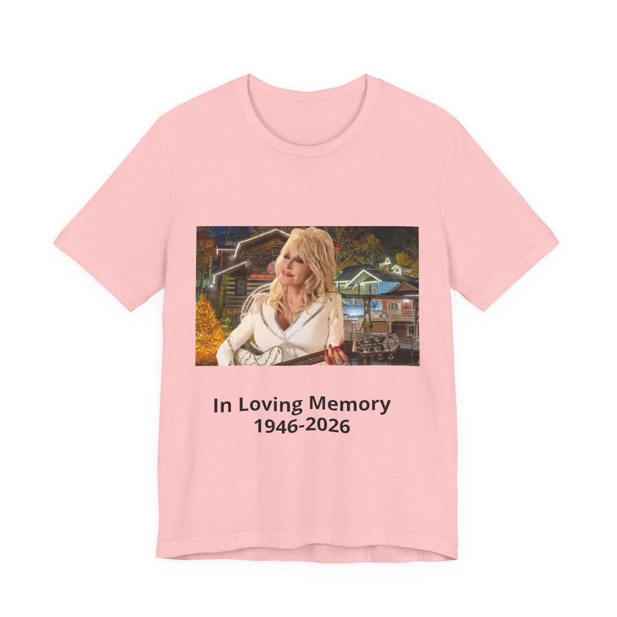 Memorial Photo Tee — "In Loving Memory 1946–2026"