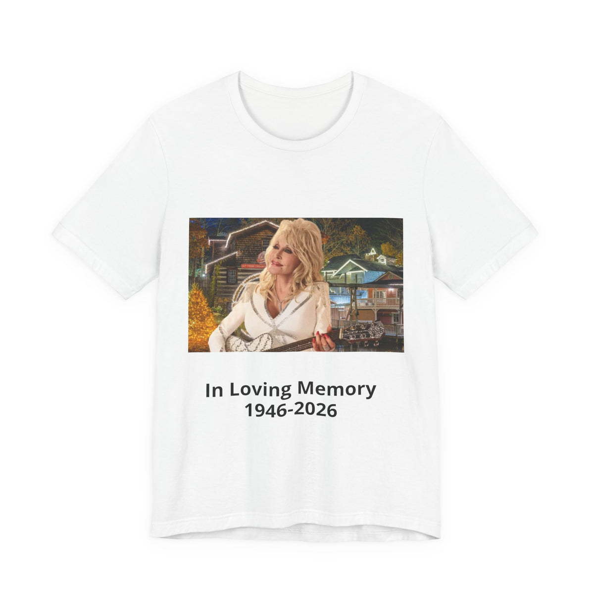Memorial Photo Tee — "In Loving Memory 1946–2026"