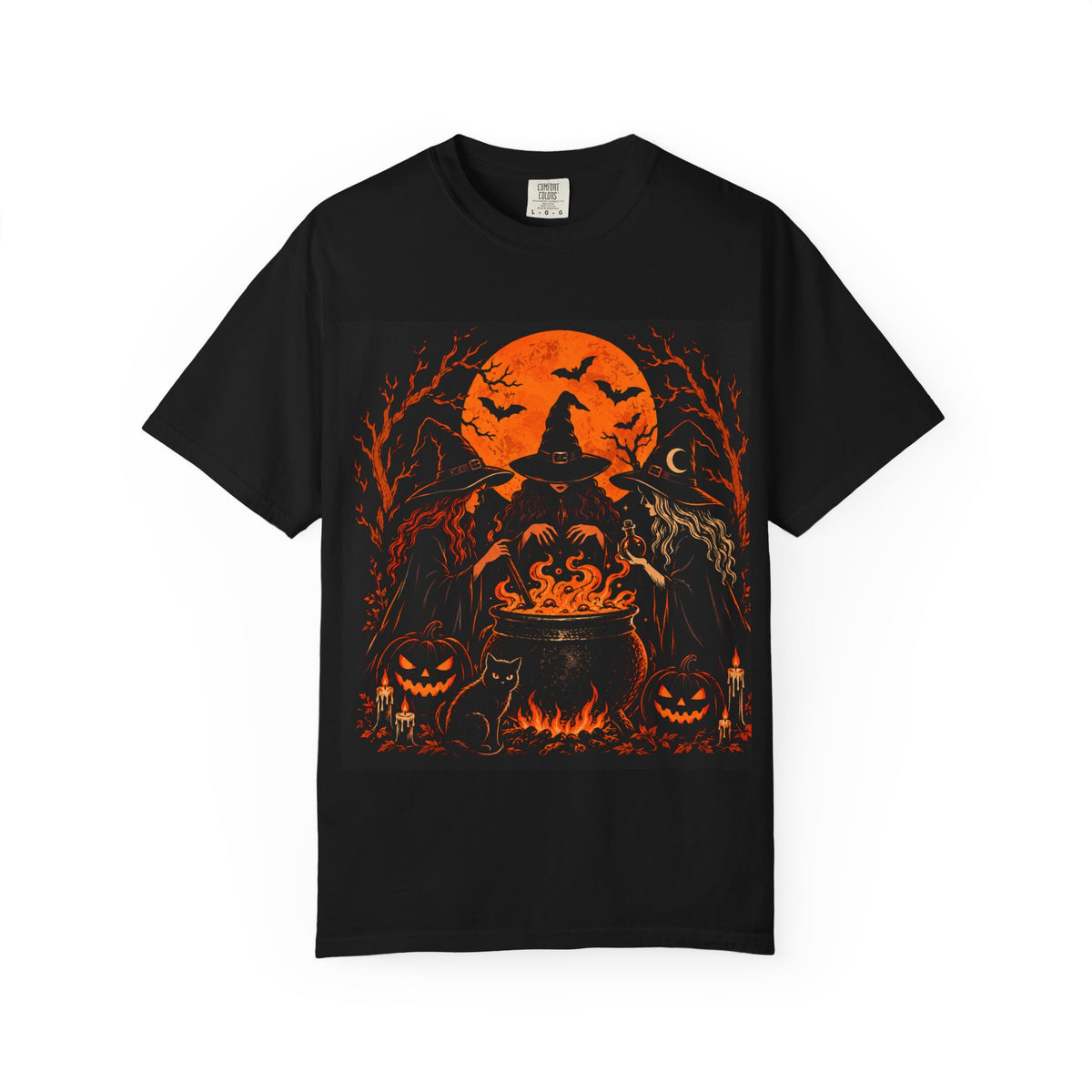 Halloween Witch Cauldron T-Shirt
