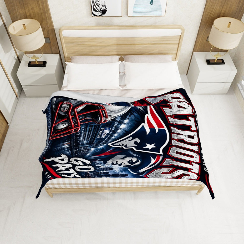 320 GSM Large Thick Flannel Throw Blanket