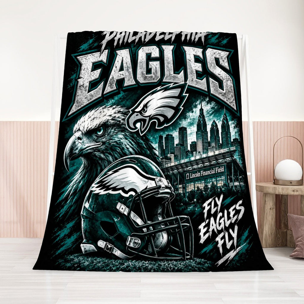 320 GSM Large Thick Flannel Throw Blanket