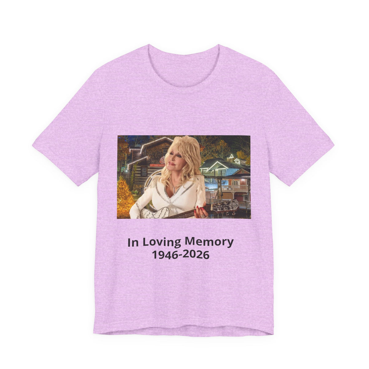 Memorial Photo Tee — "In Loving Memory 1946–2026"