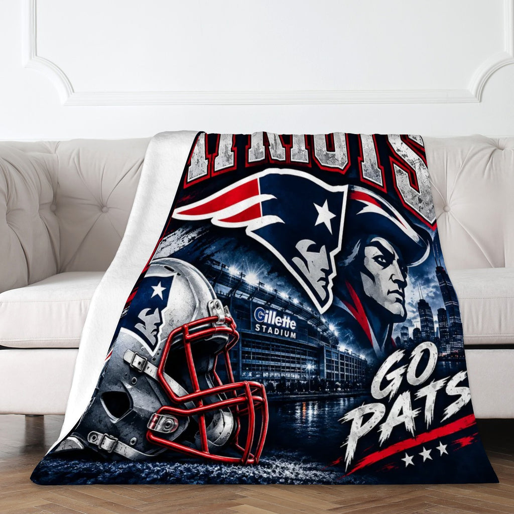 320 GSM Large Thick Flannel Throw Blanket
