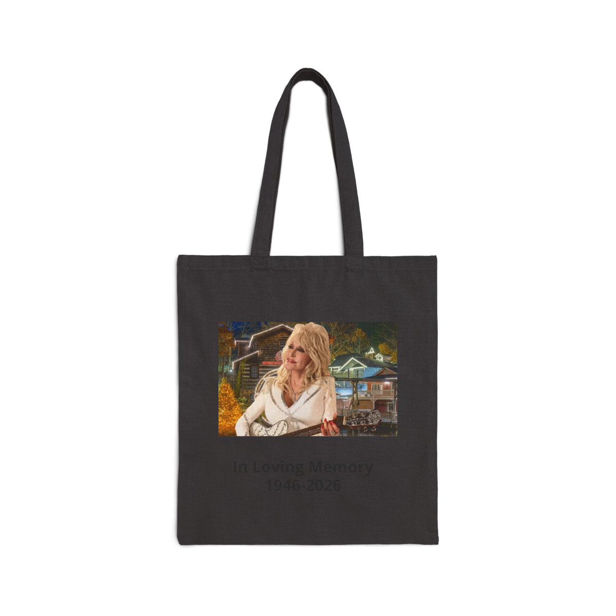 Memorial Photo Tote Bag — "In Loving Memory 1946–2026"