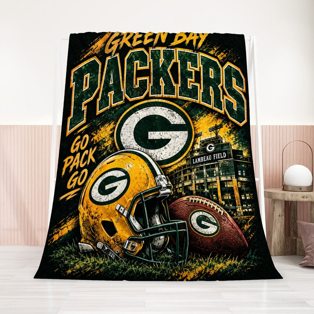 320 GSM Large Thick Flannel Throw Blanket