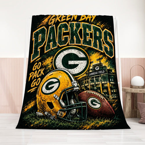 320 GSM Large Thick Flannel Throw Blanket