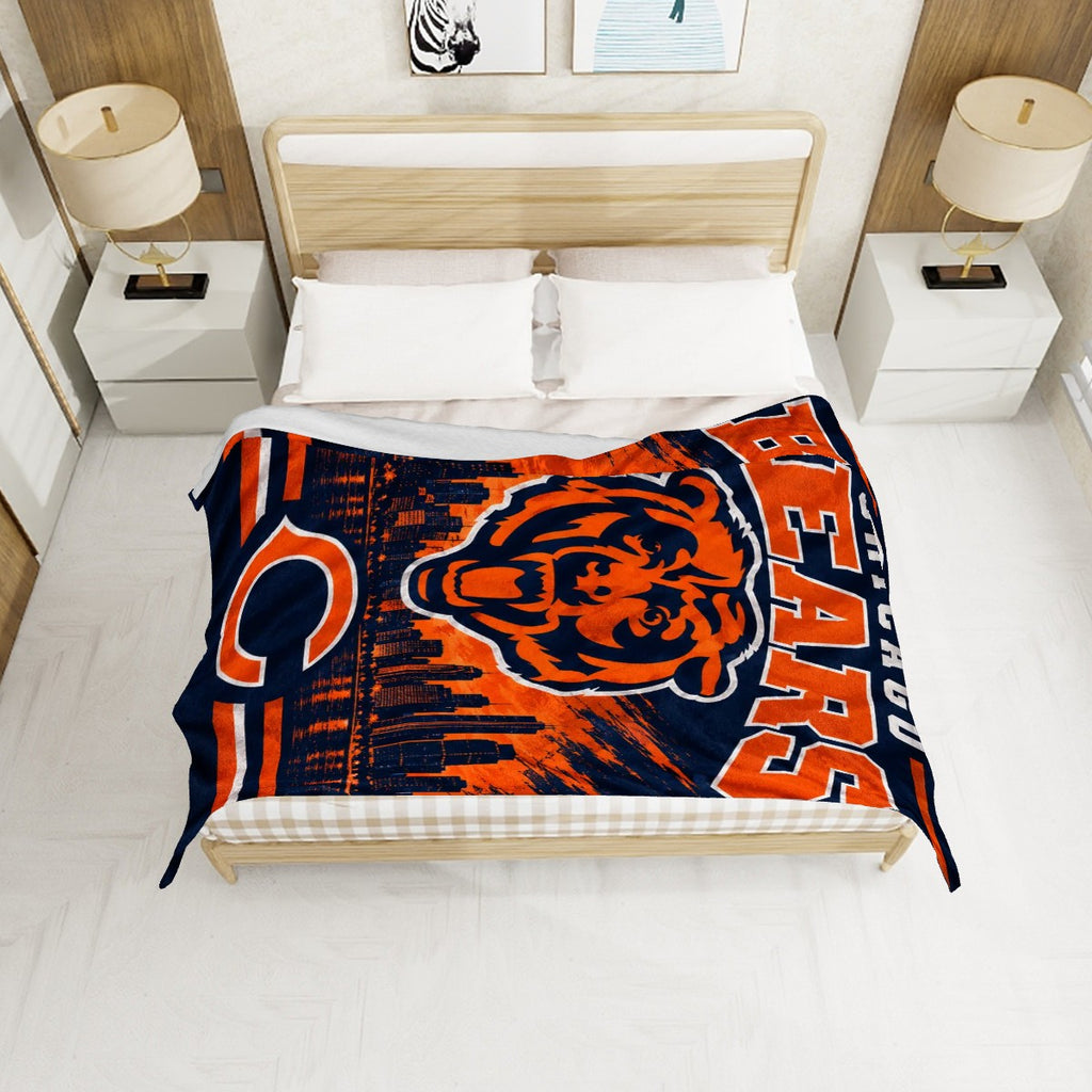 320 GSM Large Thick Flannel Throw Blanket