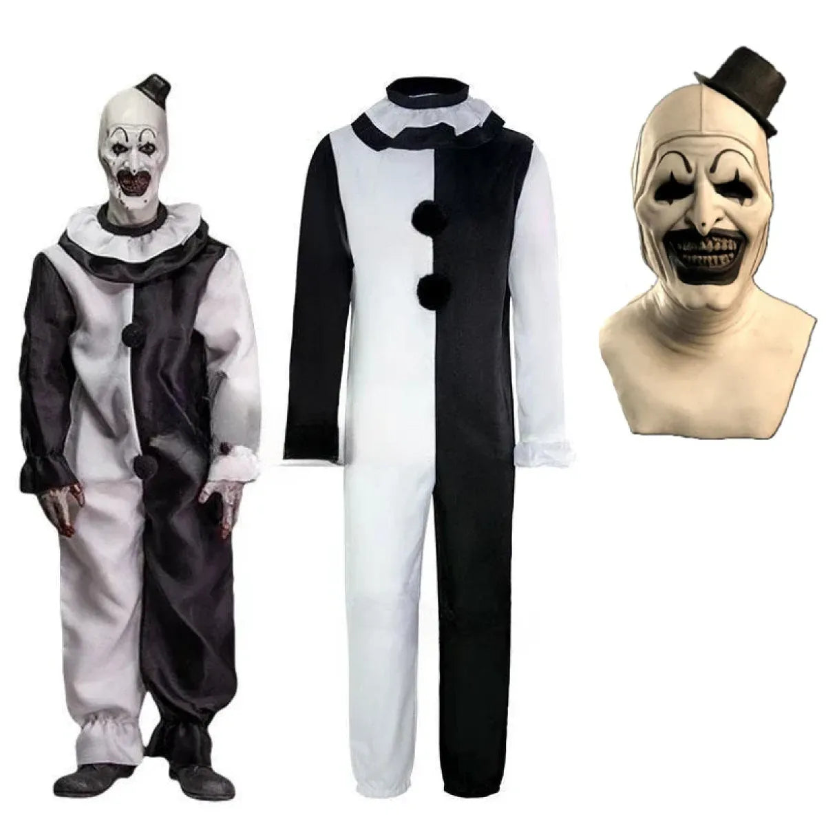 Terrifier 2 Art The Clown Cosplay Costume