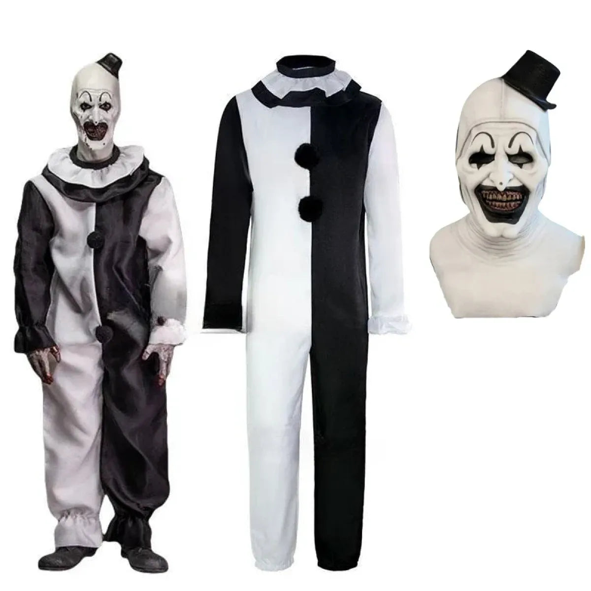 Terrifier 2 Art The Clown Cosplay Costume