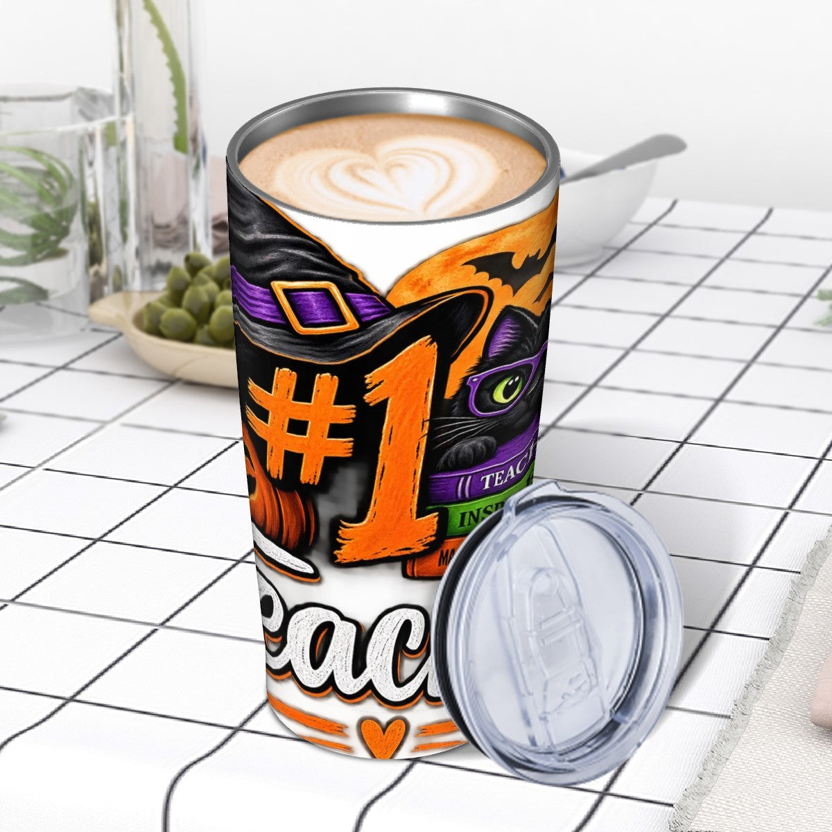 Stainless Steel Insulated Tumblers with Lid  Straw (20oz)