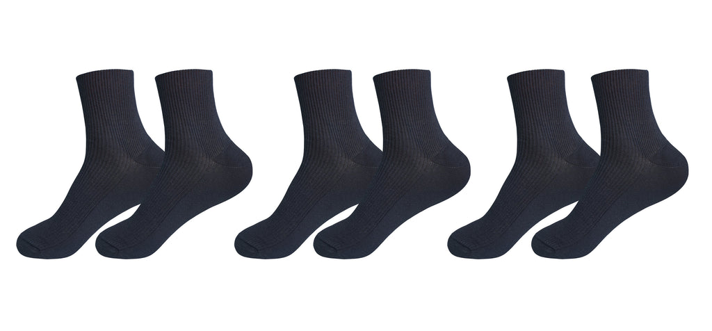tittimitti® Men’s 100% Organic Combed Cotton Socks 3-Pack – Made in Italy
