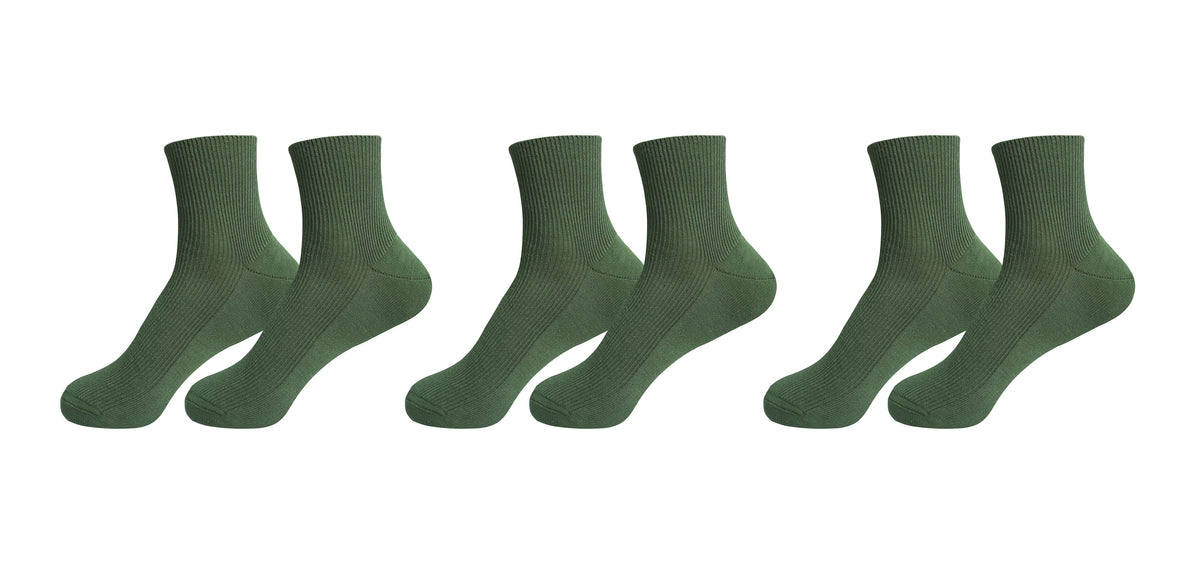 tittimitti® Men’s 100% Organic Combed Cotton Socks 3-Pack – Made in Italy