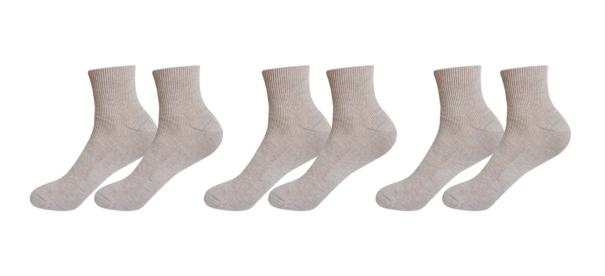 tittimitti® Men’s 100% Organic Combed Cotton Socks 3-Pack – Made in Italy
